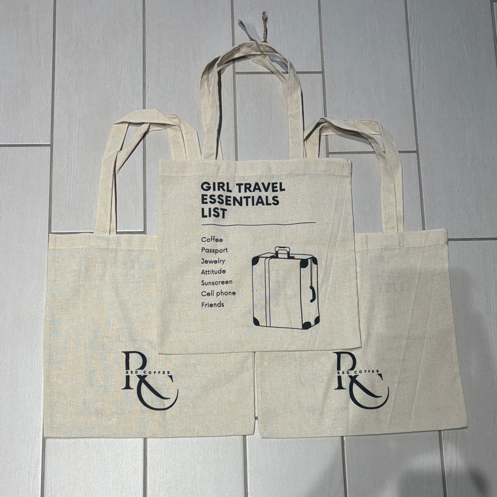 Cream Tote Bag